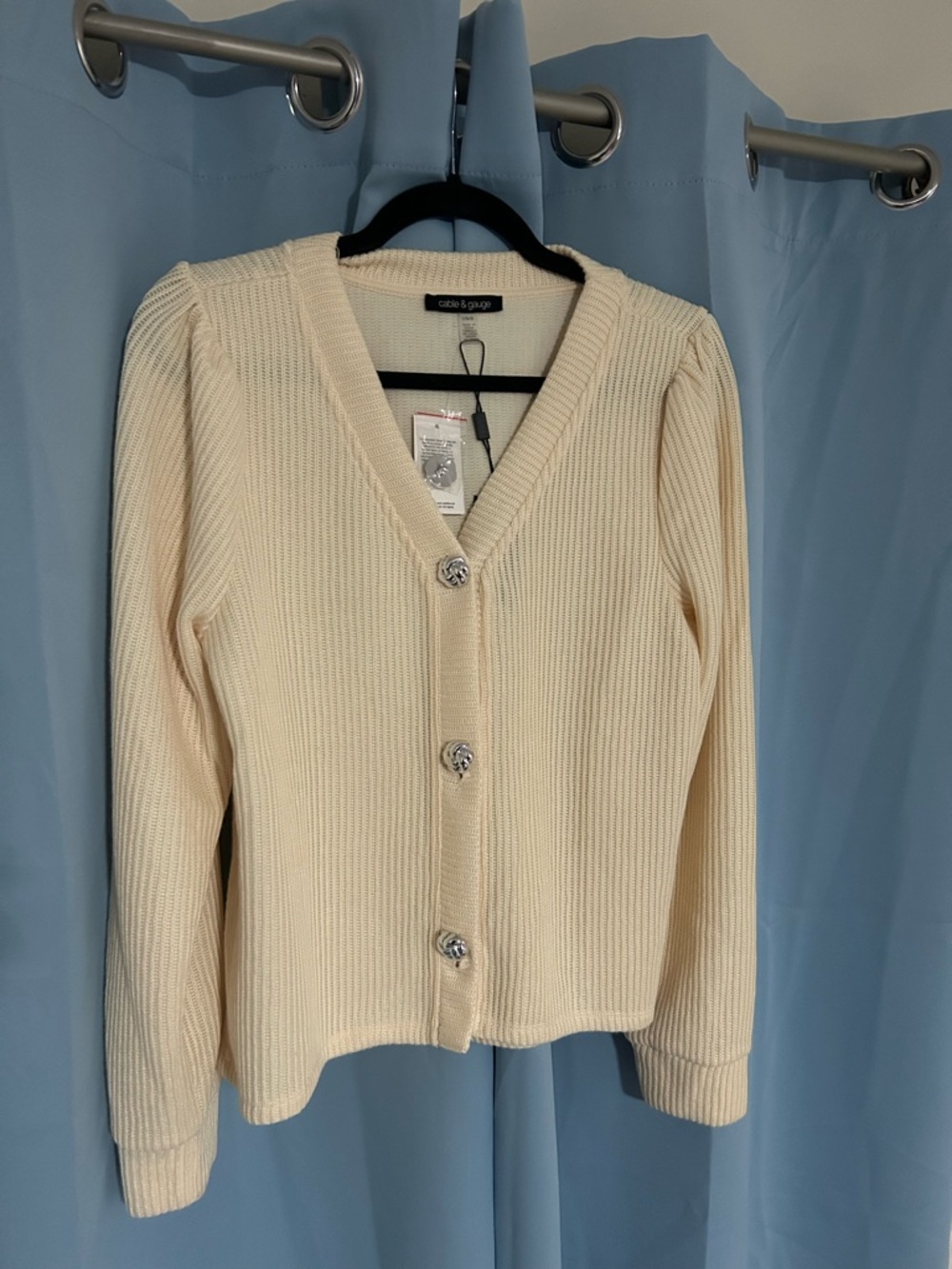 Cable and Gauge Cardigan
